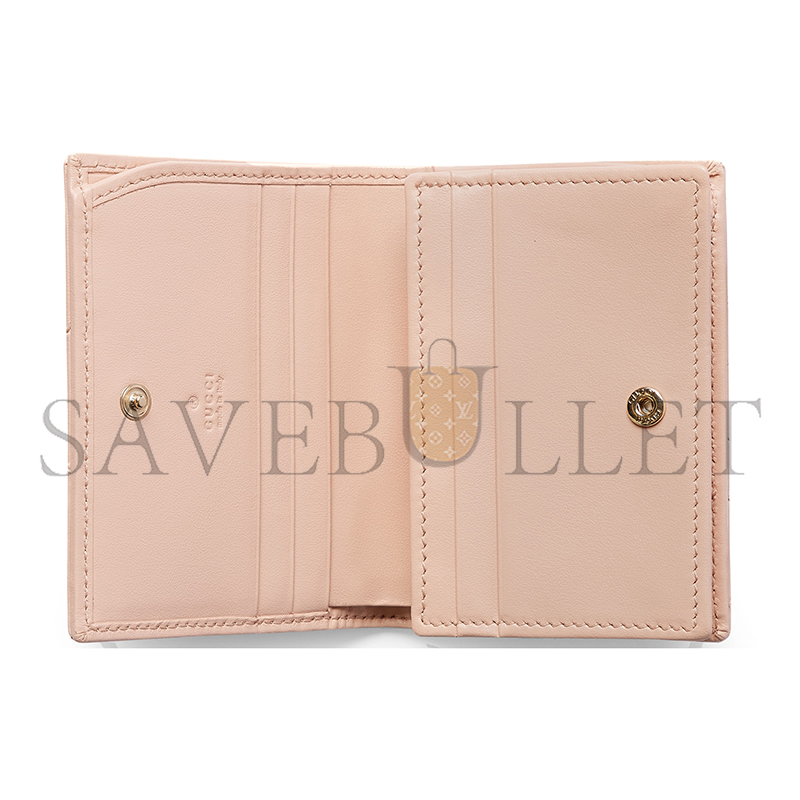 GUCCI GG MARMONT CARD CASE WALLET 466492 (17.5*11cm) GUCCI GG MARMONT CARD CASE WALLET 466492 (17.5*11cm)